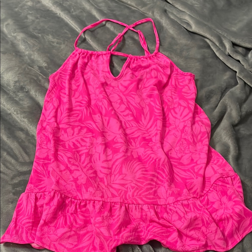 Hurley Pink Women's Swim Coverup